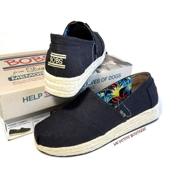 Skechers Shoes - Bobs from Skechers Memory Foam Wedges